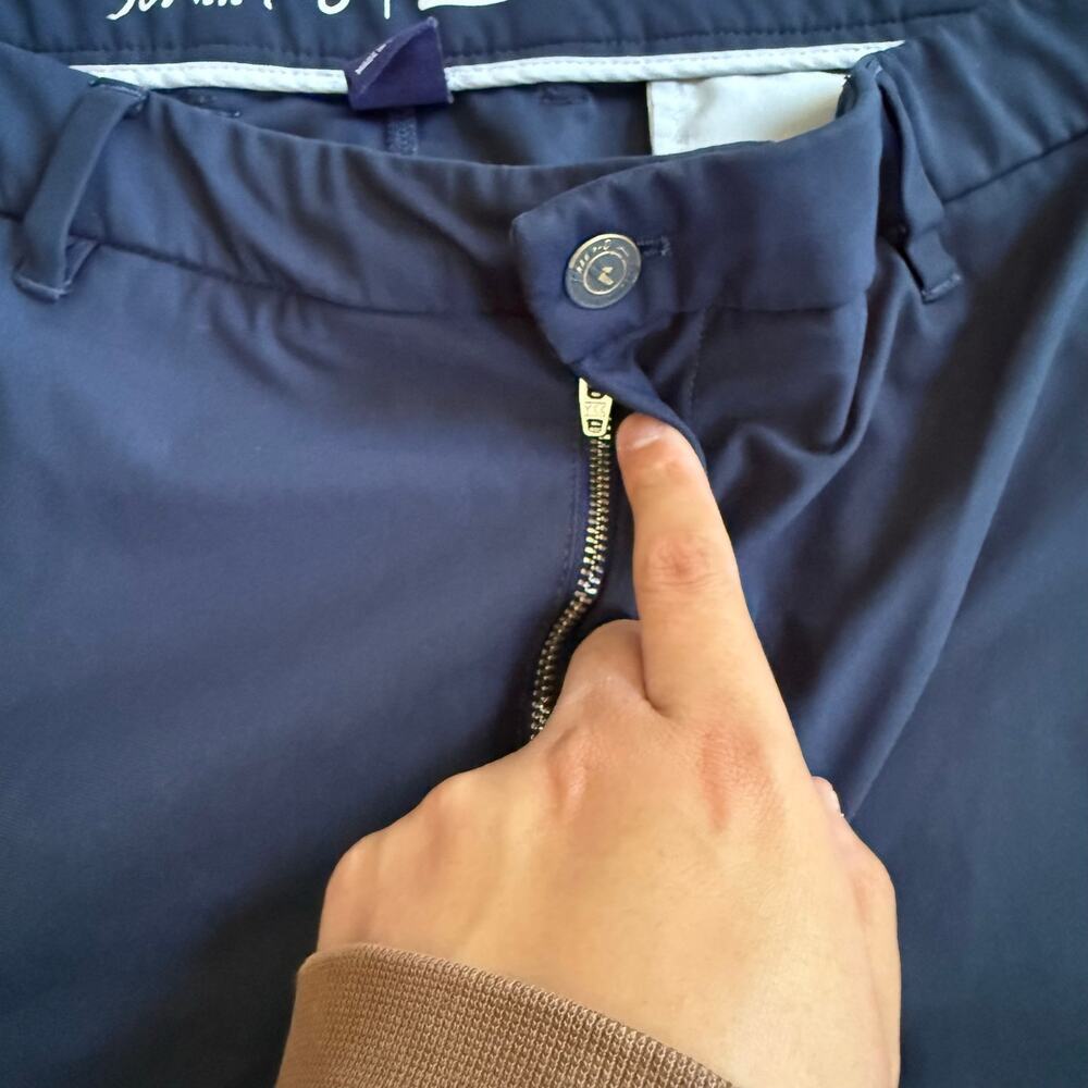 Johnnie-O 9” Inseam Cross Country Prep-Formance Shorts High Tide Sz 40 - Picture 4 of 6